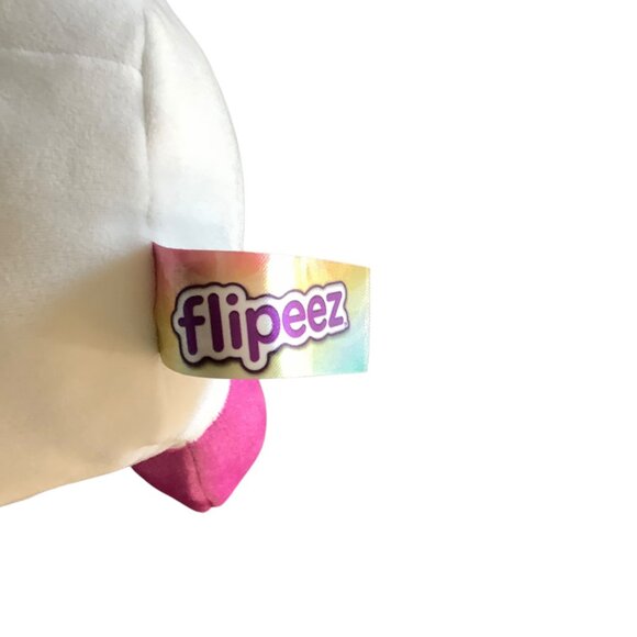 Flipeez Unicorn Plush Toy Interactive Stuffed Animal Floppy Ears 9” - Picture 5 of 9